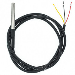 Ds1820 stainless steel package waterproof ds18b20 temperature probe temperature sensor 1m/2m/3m 18b20 for arduino