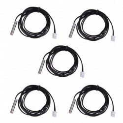 5PCS 1M Waterproof Temperature Sensors Temperatures Transducers NTC Thermistor Probe Digital Temperature [...]