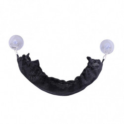 Bearded Dragon Hammock Reptile Lounger With Suction Cups For Amphibian Reptile Black Mesh