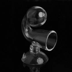 Indicateur de CO2 Glass-Checker avec ventouse pour aquariums plantés Facile à utiliser