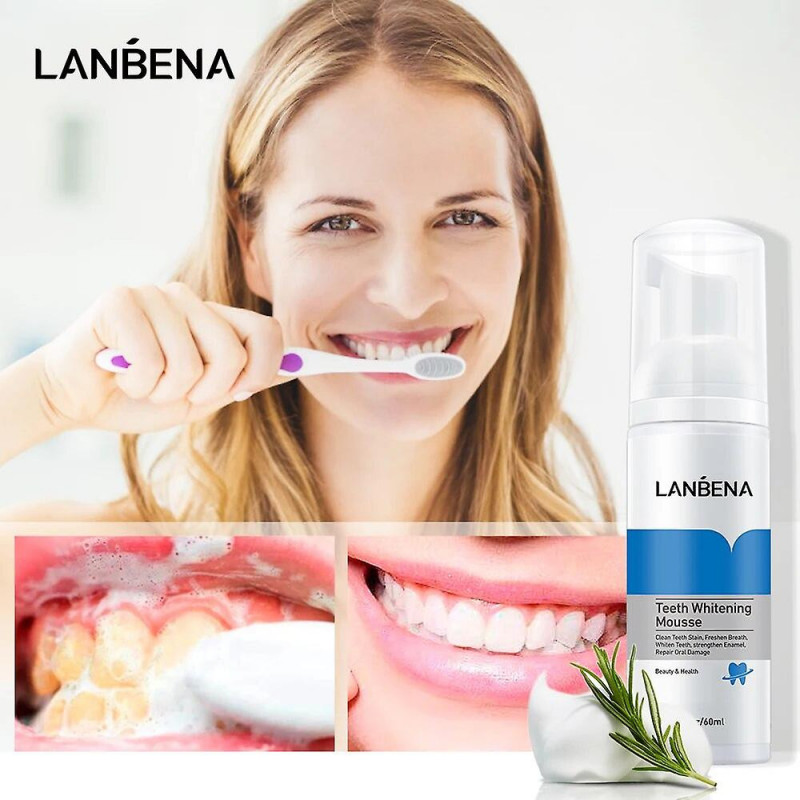 Dentifrice de souris de blanchiment des dents Hygiène bucco-dentaire propre Enlever la tache Plaque Nettoyage des [...]