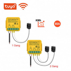 Wifi Power Meter Remote Monitors Installation facile Kwh Power Monitoring Tool pour la détection de puissance