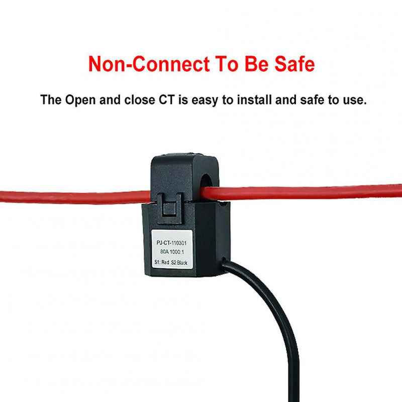 Wifi Power Meter Remote Monitors Installation facile Kwh Power Monitoring Tool pour la détection de puissance