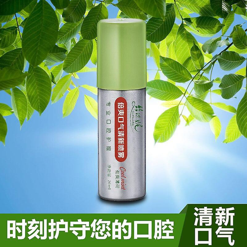 1pcs Siruini Mouth Spray Fresh Breath Mint Flavor Portable Disposable Spray Dental Care 1pcs