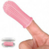 Soft Silicone Pet Brosse à dents Doigt Brosse à dents Mauvaise Haleine Soins Animal Chien Chat