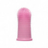 Soft Silicone Pet Brosse à dents Doigt Brosse à dents Mauvaise Haleine Soins Animal Chien Chat