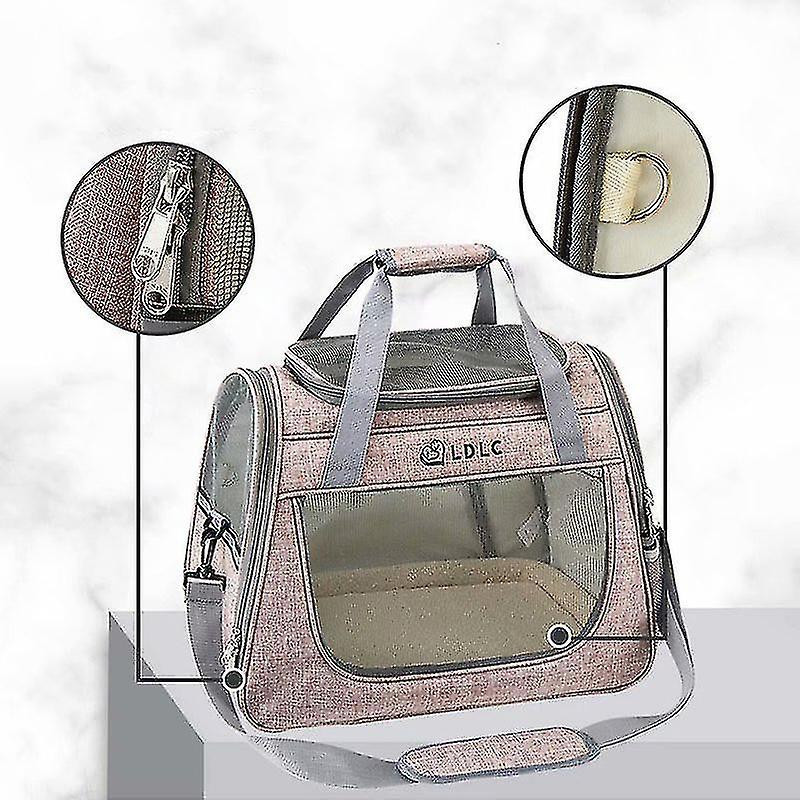 Large Side Window Transparent Mesh Travel One-shoulder Portable Pet Ba
