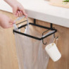 Pc Over The Cabinet Hanging Plastic Bag Holder Metal Trash Bag Holder Hanging Garbage Bag Trash Bag Holder