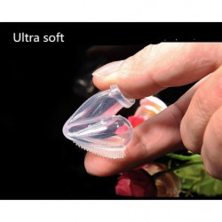 Super soft finger pet toothbrush teddy dog brush off bad breath tartar teeth care dogs cat cleaning supplies pet [...]