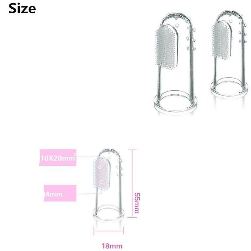 Super soft finger pet toothbrush teddy dog brush off bad breath tartar teeth care dogs cat cleaning supplies pet [...]