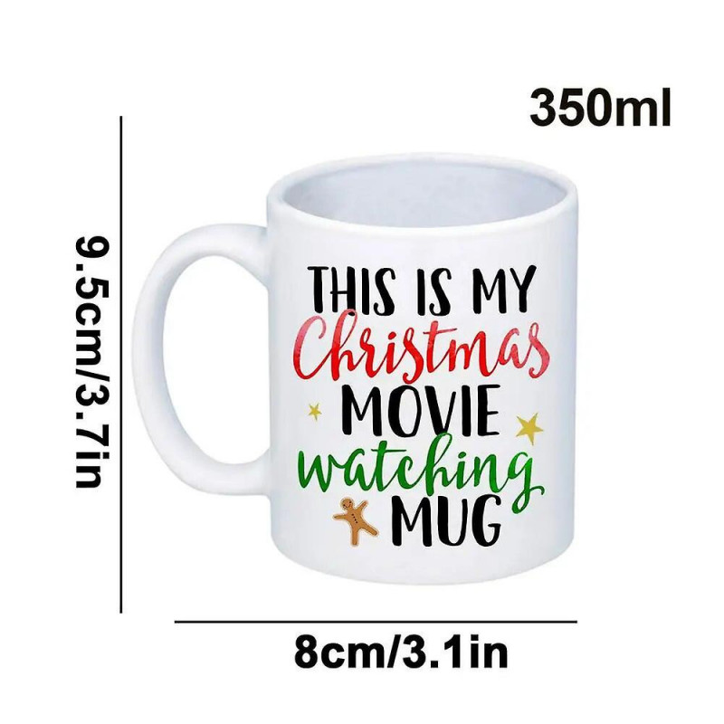 Holiday coffee mug drinking mug coffee mug funny christmas movie watching mug i just want to watch christmas [...]