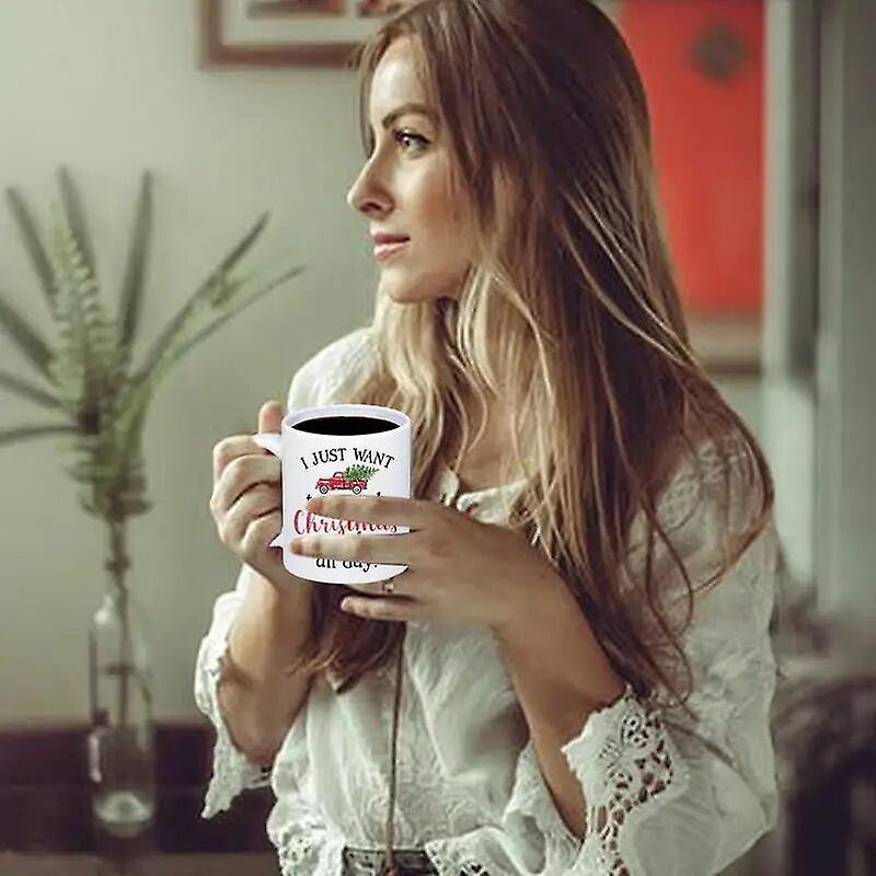 Holiday coffee mug drinking mug coffee mug funny christmas movie watching mug i just want to watch christmas [...]