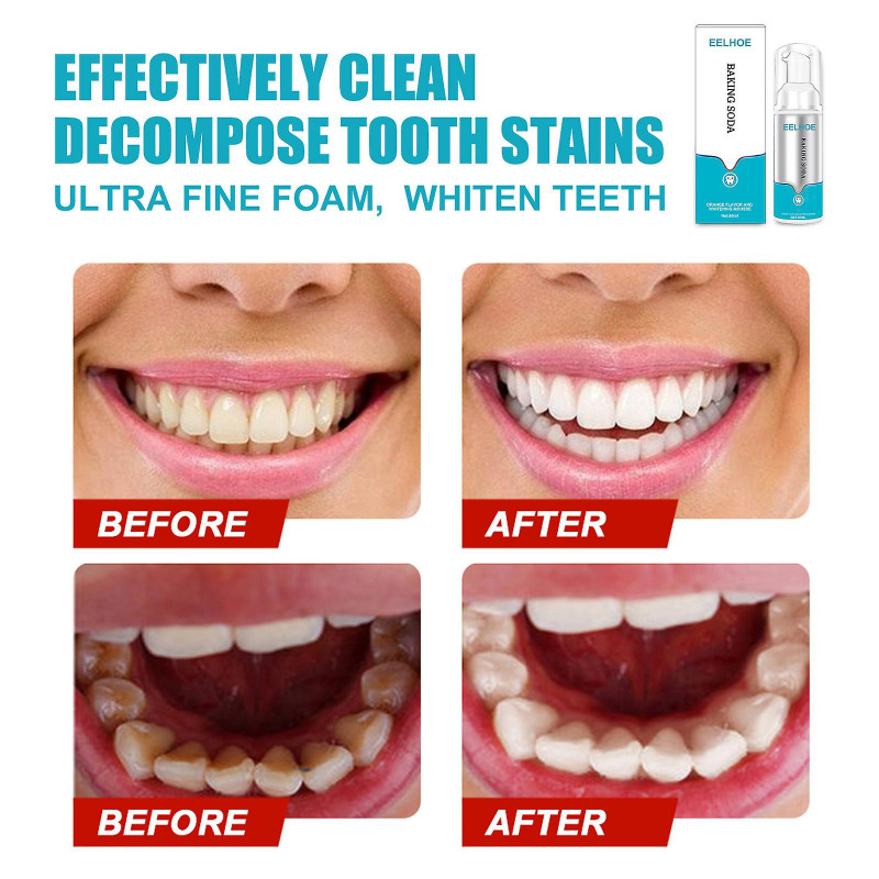 Teeth Cleaning Foaming Toothpaste Deeply Cleaning Stain Removal Oral Care Tool