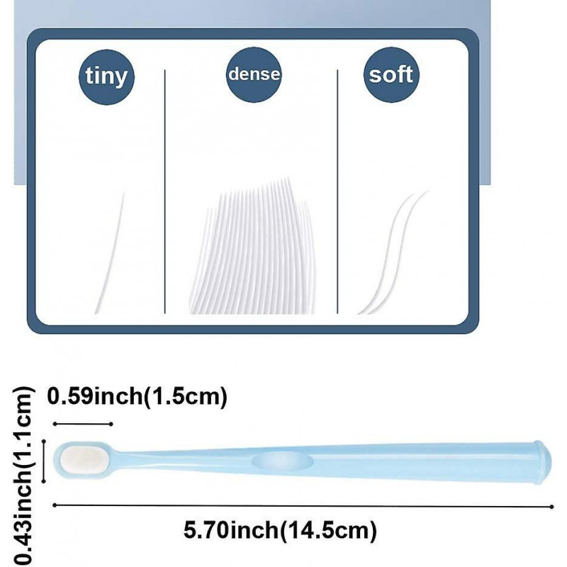 Cat Toothbrush With Mini Soft Head, Pet Teeth Deep Clean Dense Brush, Safe And Effective Oral Care, Small Dog [...]