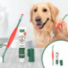 1 Set Pet Toothbrush Reduce Tartar Oral Cleaning Portable Pet Toothpaste Dog Tooth Cleaning Products