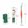 1 Set Pet Toothbrush Reduce Tartar Oral Cleaning Portable Pet Toothpaste Dog Tooth Cleaning Products