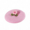 ZHOUBA Pet Headgear Lovely Elegant Soft Adorable Dress Up Wool Cute Flower Decoration Dogs Cap Beret
