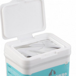 Dog Teeth Cleaning Finger Wipes for Tartar Removal and Dental Care for Cats and Dogs