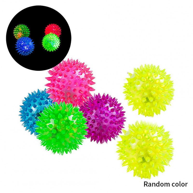 6pcs Clean Teeth Dog Toy Ball Fun Dental Care Gift Portable Relieve Stress Bite