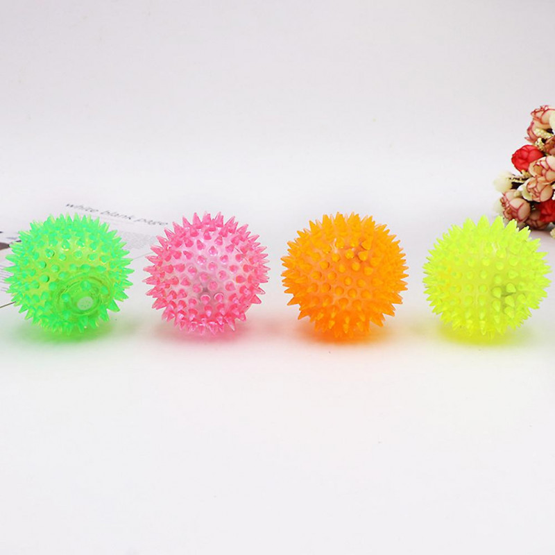 6pcs Clean Teeth Dog Toy Ball Fun Dental Care Gift Portable Relieve Stress Bite