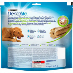 Purina Dentalife Grande gâterie pour chiens 12 bâtonnets