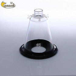 Huamade Masque D’anesthésie Masque À Oxygène Vétérinaire Masques Faciaux D’animaux Avec Anneau De Pp Anneau En [...]