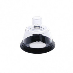 Huamade Masque D’anesthésie Masque À Oxygène Vétérinaire Masques Faciaux D’animaux Avec Anneau De Pp Anneau En [...]