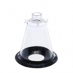 Huamade Masque D’anesthésie Masque À Oxygène Vétérinaire Masques Faciaux D’animaux Avec Anneau De Pp Anneau En [...]