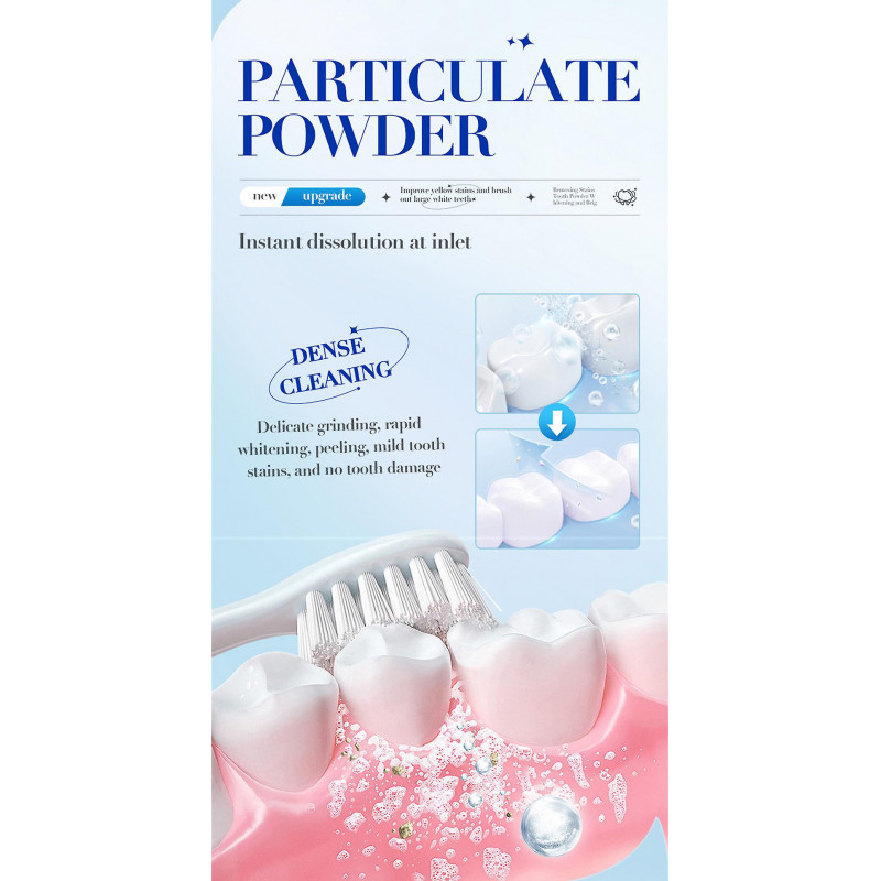 1-3pcs Dents Blanchiment Poudre Blanchissant Améliorer Plaque Dentaire Satin Enlèvement Protéger Gencive Hygiène [...]
