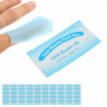 2024 50pcs Disposable Finger Teeth Wipes Travel Portable Cleaning Dirt Removal Dental Wipes