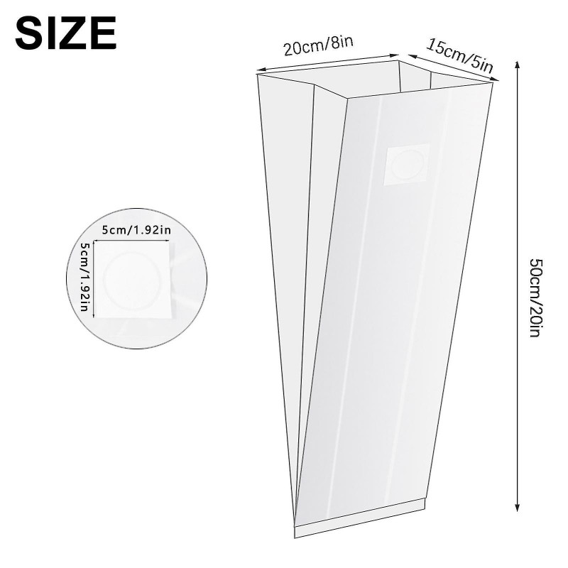 Sacs de culture de champignons pour sacs de frai scellables Résistants à la déchirure Outils de jardinage debout [...]