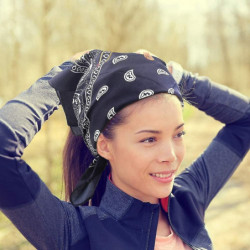 10pcs Paisley Bandanas Assortiment Cowboy Bandanas Unisexe Nouveauté Imprimer Tête Wrap Cadeau