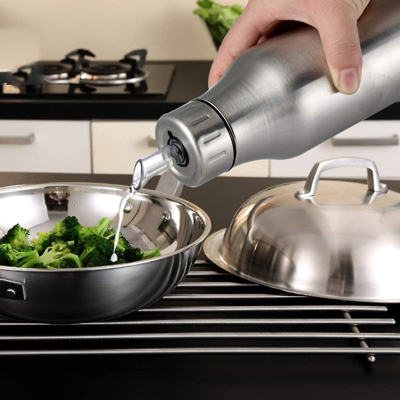 Oil Bottle Oil Pot Olive Oil/vinegar/sauce Cruets Oil Dispenser Dust Proof