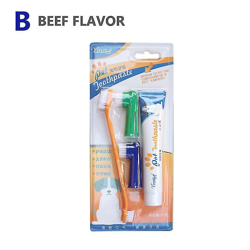 Pet pour chien brosse à dents brosse dentifrice produits mous silicone doigt tartre