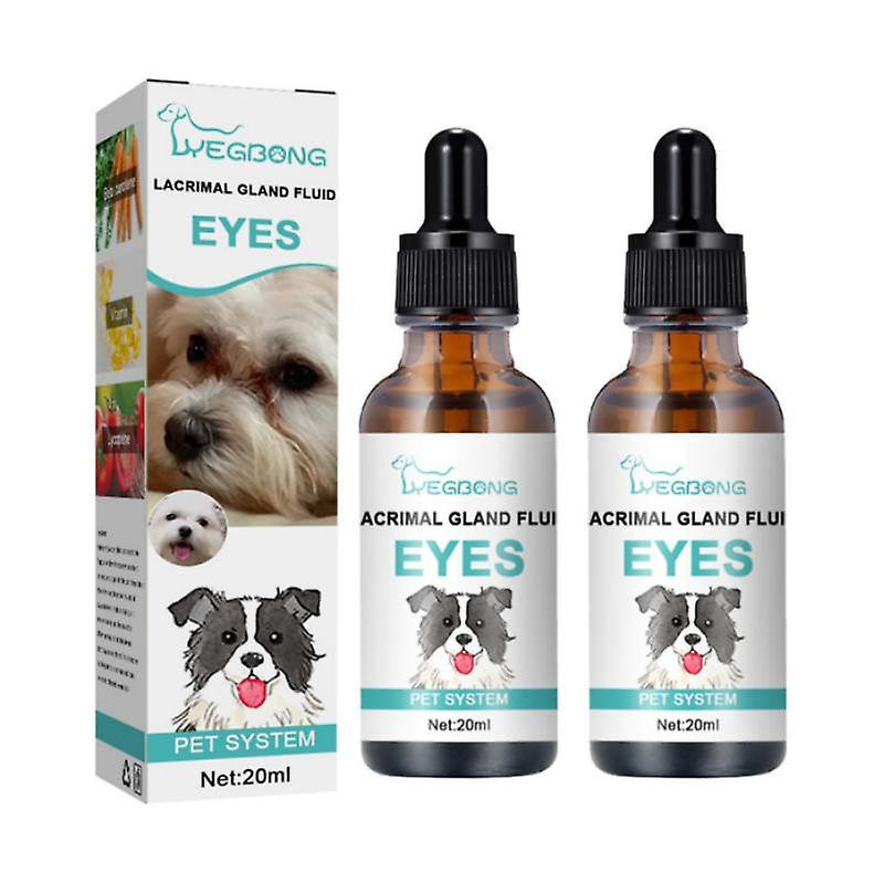 Yegbong Tear Gland Essence Pour Chiens, Eye Tear Stain Essence Pour Chats Et Chiens