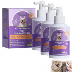 3x Pet Tooth Cleaning Spray Oral Cleanse Dogs Cats Teeth Clean Deodorant Stain Removal Halitosis Cleaning Tool for [...]