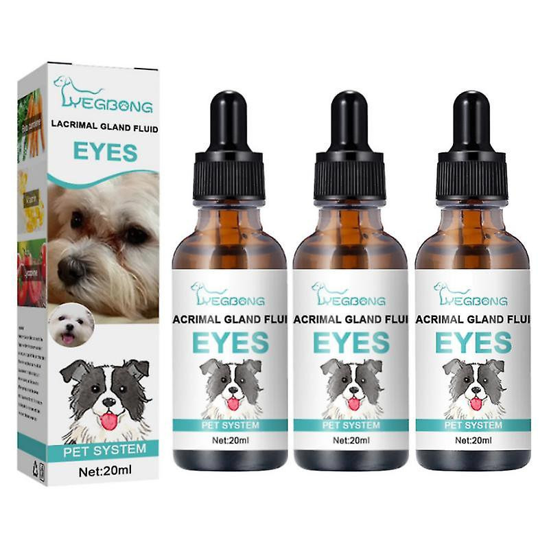 Yegbong Tear Gland Essence Pour Chiens, Eye Tear Stain Essence Pour Chats Et Chiens
