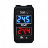 Dual Temperature Display Inside and Outside the Car Dual Temperature Sensor for Toyota Corolla Reiz