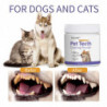 Oral Cleansing Pet Teeth Cleaning Powder For Cats And Dogs Bad Breath And Tartar Control Healthily Breath Odor