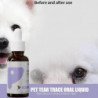 Tear Stain Liquid,Protective Tear Stain Remover for Dogs with Mild formula - 30ml Pet Eye Cleaner Tear Trace Oral [...]
