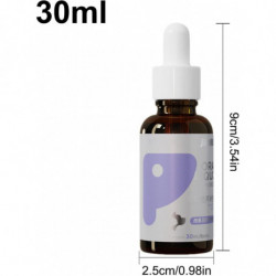 Tear Stain Liquid,Protective Tear Stain Remover for Dogs with Mild formula - 30ml Pet Eye Cleaner Tear Trace Oral [...]