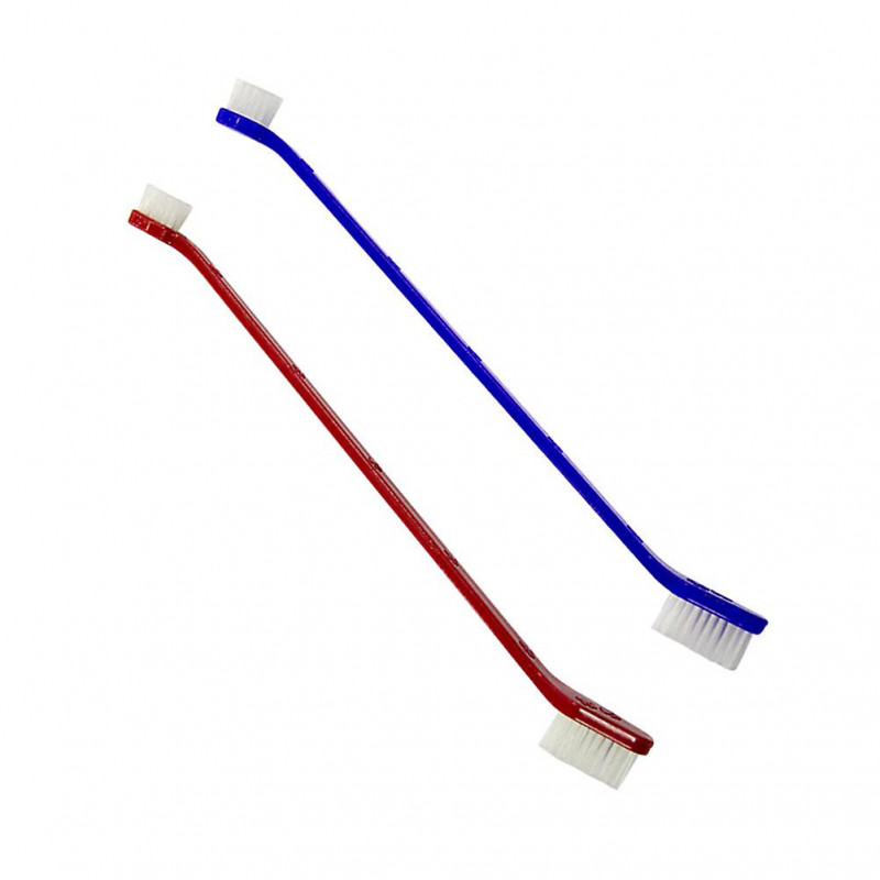 2 Pcs Double Sided Toothbrush Finger Toothbrush Pet Toothbrush Dental Brushes