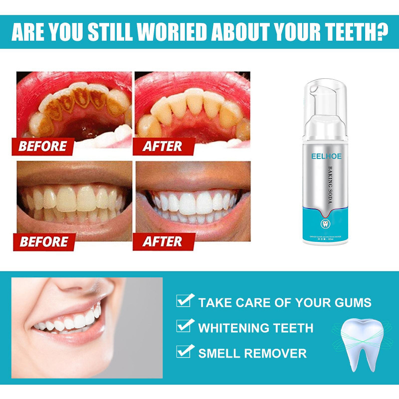 1-3pcs Blanchiment Des Dents Hygiène Bucco-Dentaire Blanchiment Des Dents Mousse Blanchiment Des Dents Dentifrice [...]
