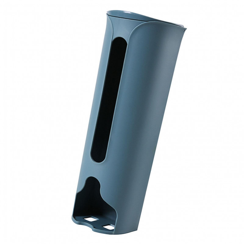 Wall Mounted Garbage Bag Storage Dispenser Plastic Trash Bag Organizer Hole Free