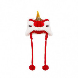 Year Of Dragon Dog Cat Hat, Cute Dragon Cosplay Hat For Dogs Cats