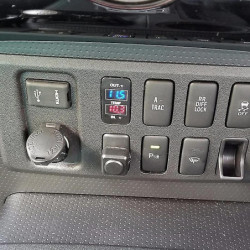 Dual Temperature Display Inside And Outside The Car Dual Temperature Sensor For Corolla Prado Prius