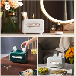 2 In 1 Desktop Tissue Dispenser Box Light Portable Versatile Dispenser For Bathroom Bedroom Living Room 2 In 1 Desktop Tissue Dispenser Box Light Portable Versatile Dispenser For Bathroom Bedroom Living Room