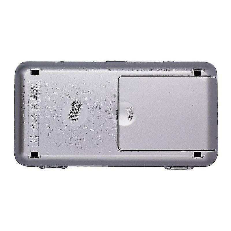 10pcs/ Lcd Display With Backlight Mini Electronic Digital Jewelry Pock