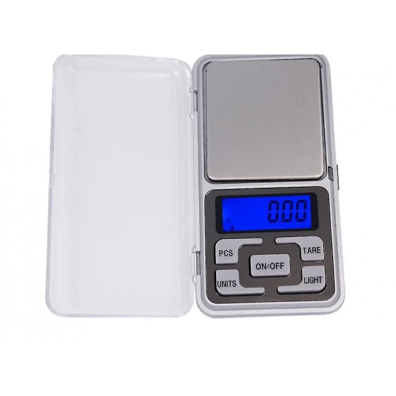 10pcs/ Lcd Display With Backlight Mini Electronic Digital Jewelry Pock