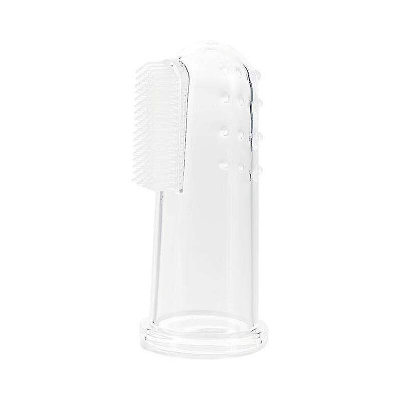 3pc Super Soft Pet Fingercleaning Brosse à dents Teddy Dog Brush Bad Breath Tartar Teeth Care Tool